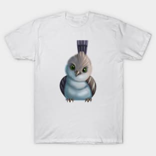 Cute Cuckoo Drawing T-Shirt